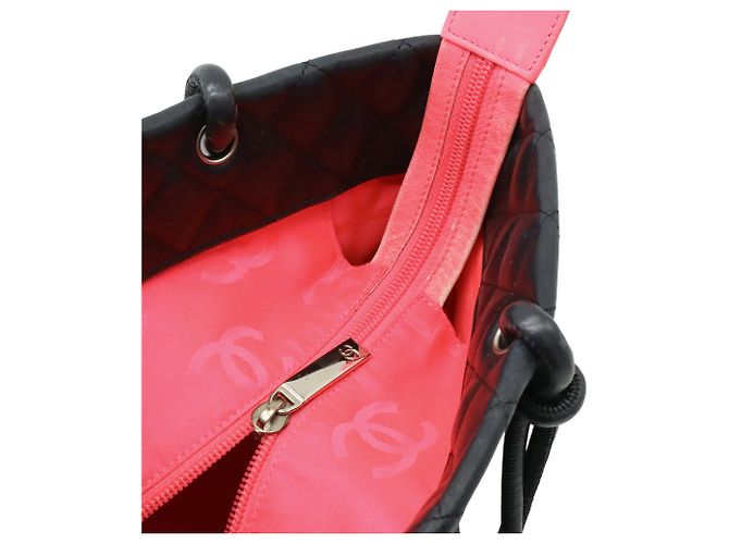 CHANEL Cambon Medium Schultertasche Schwarz - Ansicht 6