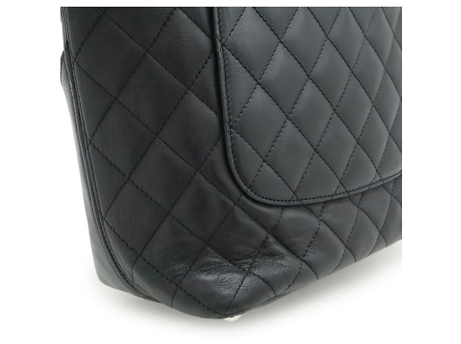 CHANEL Cambon Medium Schultertasche Schwarz - Ansicht 9