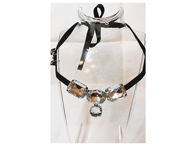 Raffinata parure DOLCE & GABBANA collier orecchini cristalli Argento Multicolore - vista 10