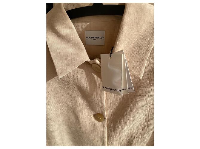 Abrigo beige Claudie Pierlot - vista 2