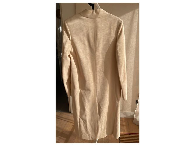 Abrigo beige Claudie Pierlot - vista 3