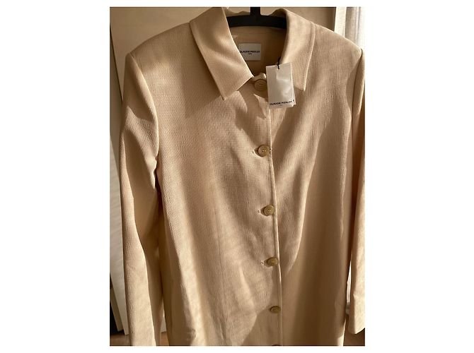 Abrigo beige Claudie Pierlot - vista 5