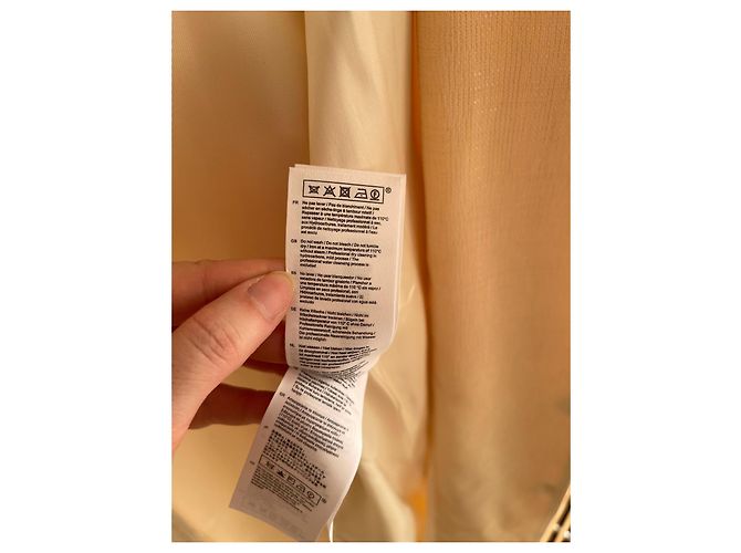 Abrigo beige Claudie Pierlot - vista 7