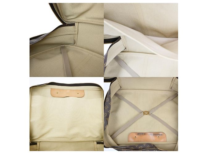 Borsa Sirius Louis Vuitton in tela Monogram 45 Marrone - vista 5