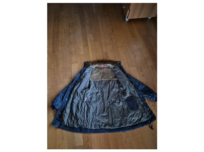 Miss Sixty Denimjacke mit synthetischem Pelzfutter - Ansicht 3