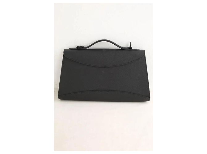 Moynat Black leather shoulder bag - view 5