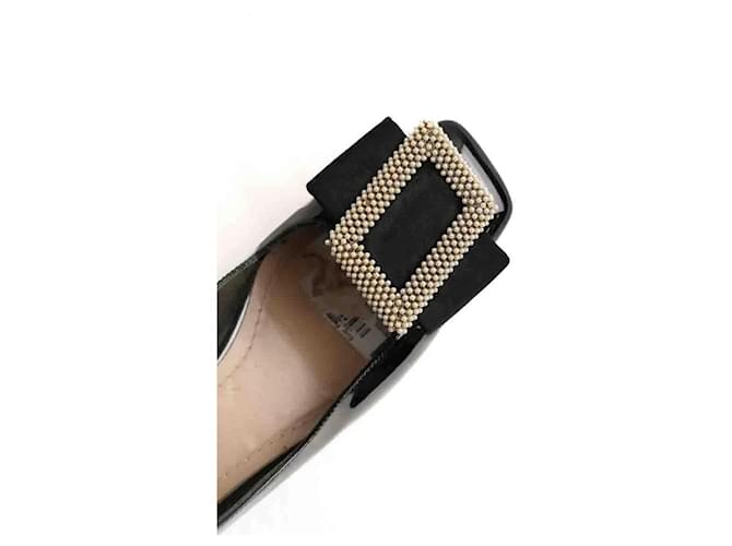 Dior Schwarze Lederabsätze - Ansicht 4