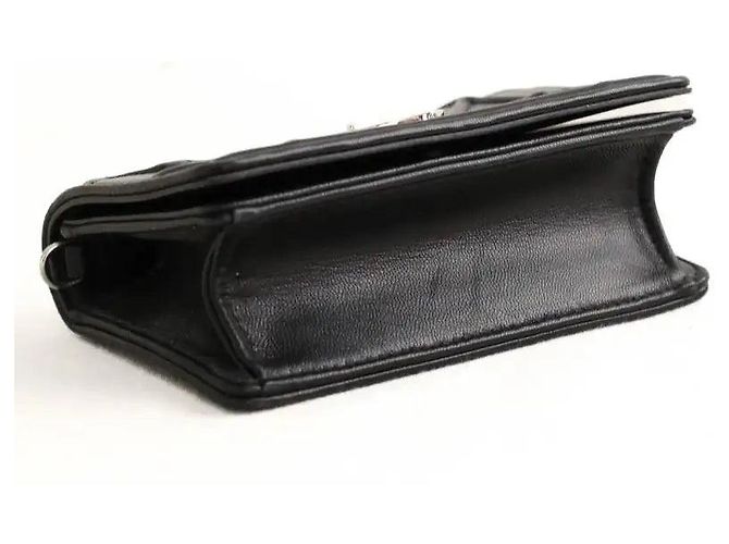 Dior Pochette in pelle nera Nero - vista 3