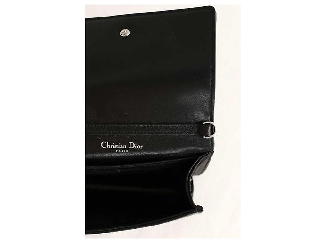 Dior Pochette in pelle nera Nero - vista 6