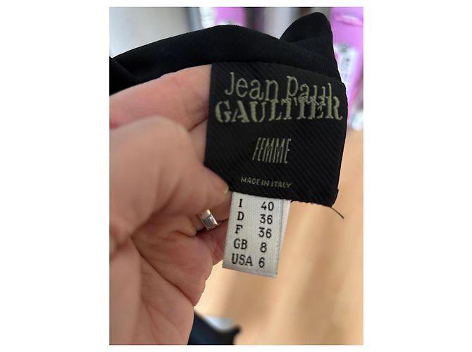 Mono negro Jean Paul Gaultier - vista 7