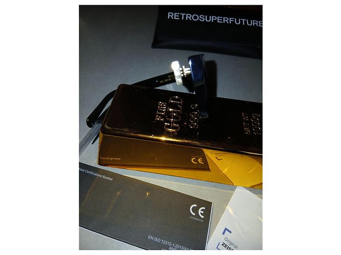 Autre Marque Occhiali Retrosuperfuture (RSF) - Modello Sempre Dej - Set Completo Nero - vista 6