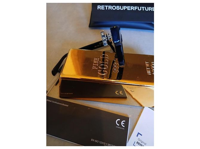 Autre Marque Occhiali Retrosuperfuture (RSF) - Modello Sempre Dej - Set Completo Nero - vista 7