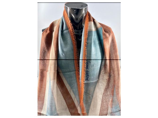 Sciarpa astratta Union Jack Vivienne Westwood (lana e seta) Multicolore - vista 12