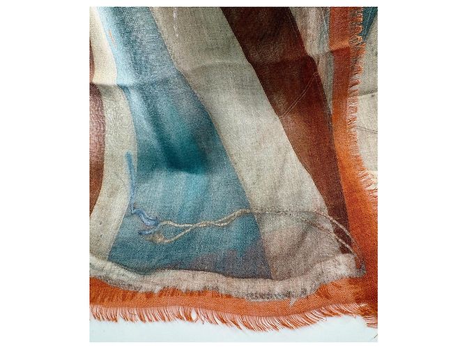 Sciarpa astratta Union Jack Vivienne Westwood (lana e seta) Multicolore - vista 13