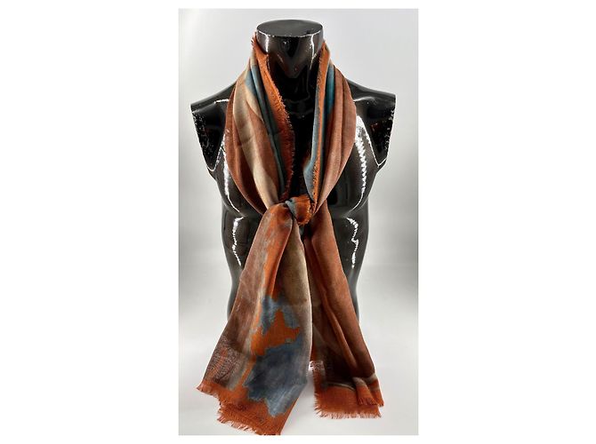 Sciarpa astratta Union Jack Vivienne Westwood (lana e seta) Multicolore - vista 14