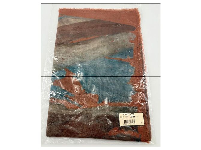 Sciarpa astratta Union Jack Vivienne Westwood (lana e seta) Multicolore - vista 4