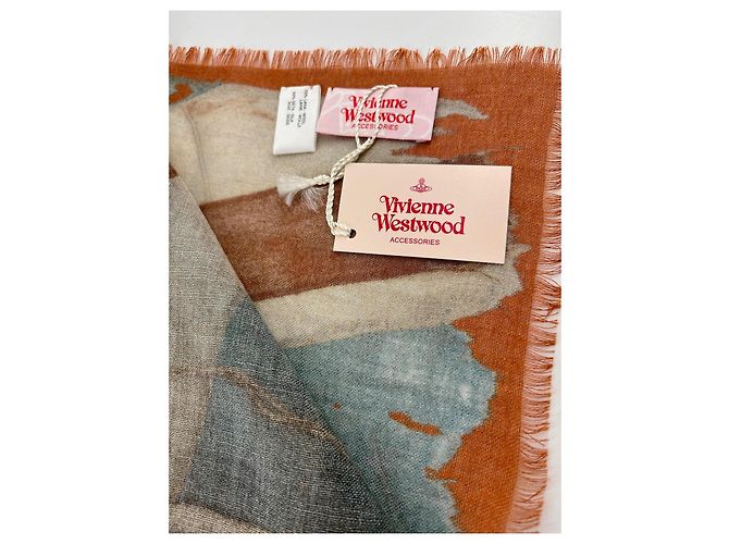 Sciarpa astratta Union Jack Vivienne Westwood (lana e seta) Multicolore - vista 8