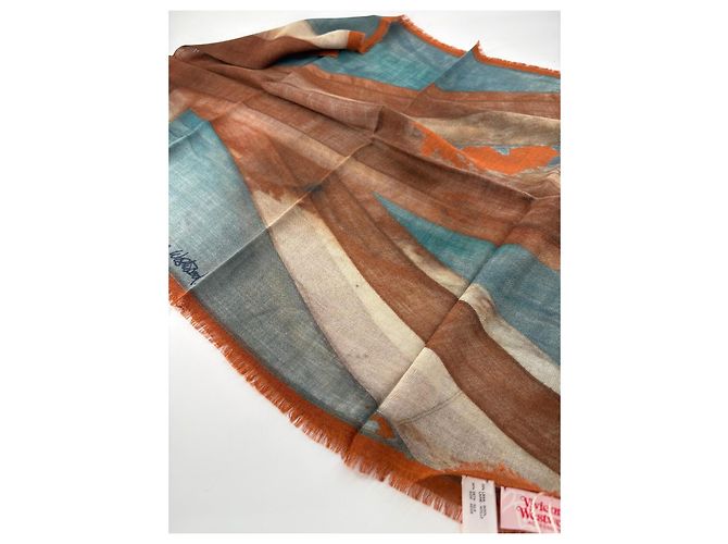 Sciarpa astratta Union Jack Vivienne Westwood (lana e seta) Multicolore - vista 9