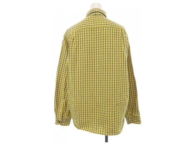 Autre Marque Camisa de algodón 45rpm Azul Amarillo Azul marino - vista 2