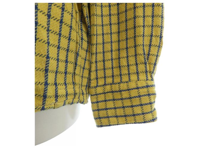 Autre Marque Camisa de algodón 45rpm Azul Amarillo Azul marino - vista 6