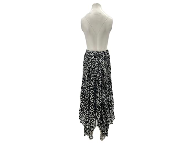 Isabel Marant Falda negra con relámpagos Negro - vista 2