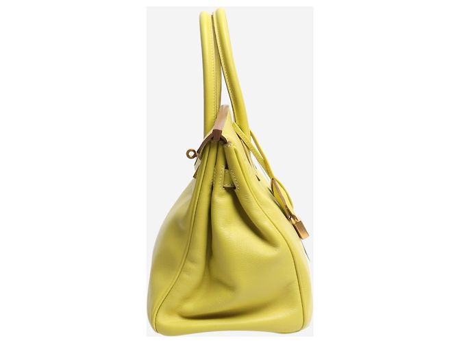 Hermès Gelbe Birkin 30 Tasche 2011 - Ansicht 2