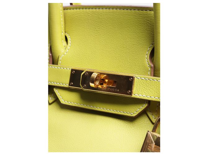 Hermès Gelbe Birkin 30 Tasche 2011 - Ansicht 5