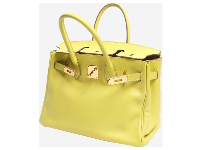Hermès Gelbe Birkin 30 Tasche 2011 - Ansicht 6