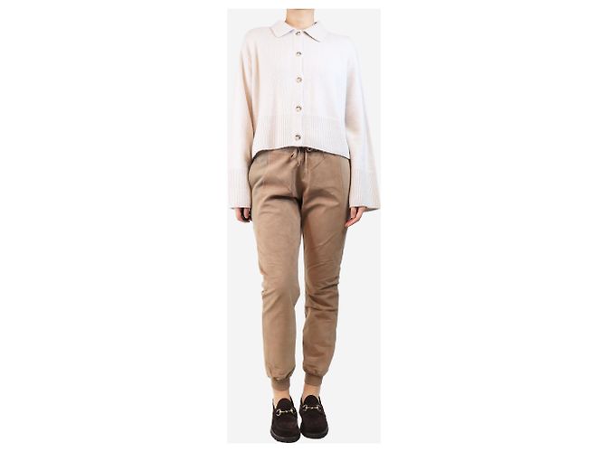 Joseph Joggers de ante marrón - talla XL Castaño - vista 2