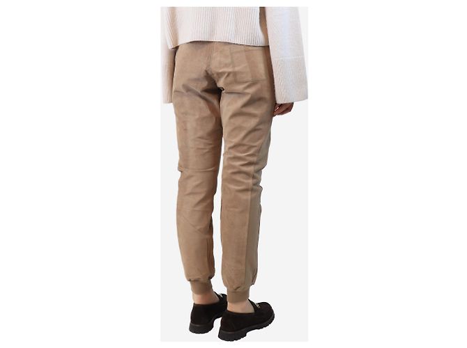Joseph Joggers de ante marrón - talla XL Castaño - vista 3