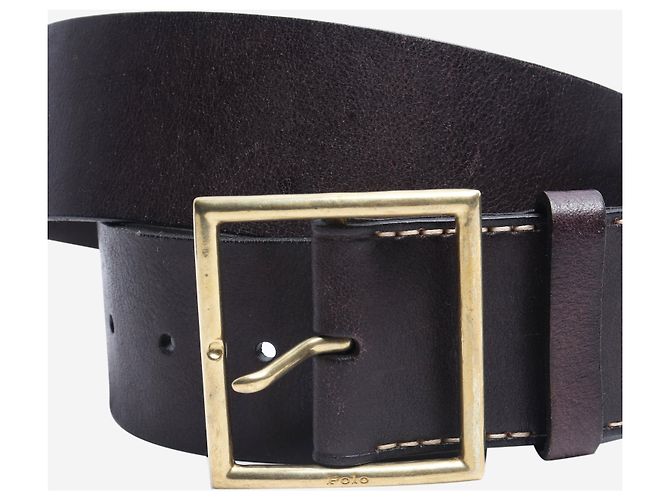 Polo Ralph Lauren Cinto de couro marrom - tamanho L - vista 4