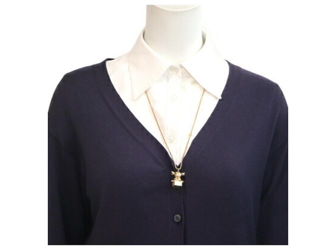 Collar Péndulo de Oro Louis Vuitton Dorado - vista 5
