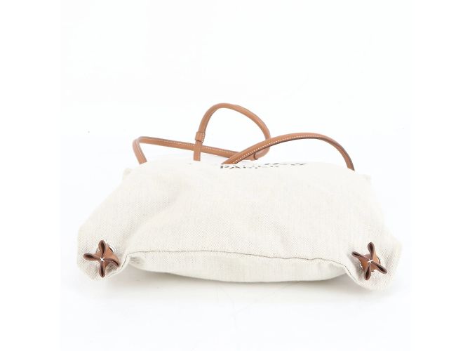 Hermès Hermes Aline D Engraved 2-Way Leather Backpack Beige - view 5