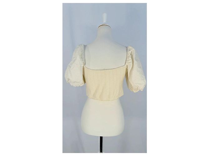 Autre Marque Camicetta e gonna corta Billie crema Crudo - vista 3