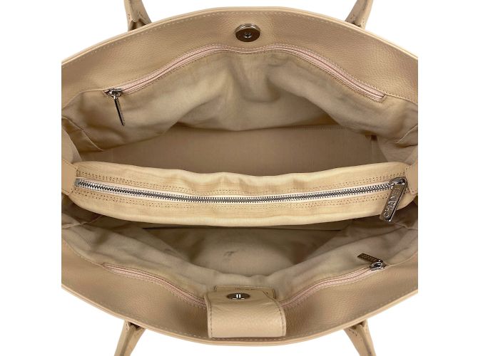 Borsa Tote della Linea Executive di Chanel Beige - vista 12