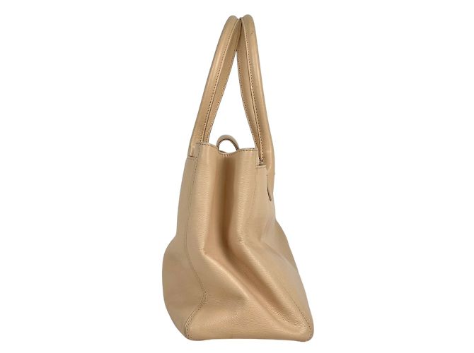 Borsa Tote della Linea Executive di Chanel Beige - vista 4