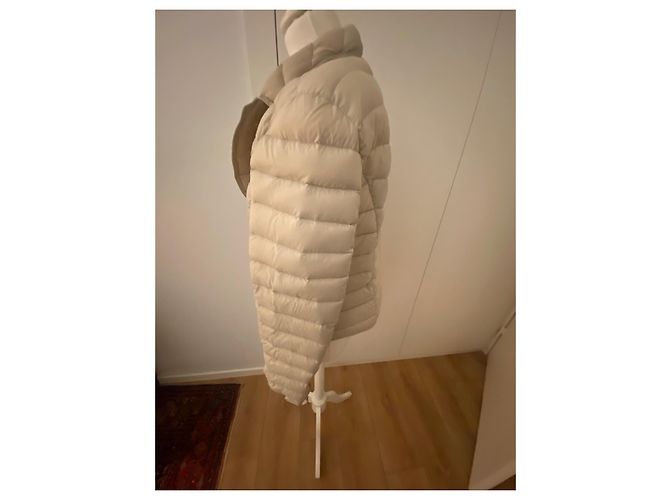 Autre Marque Chaqueta de plumas Madeleine beige con relleno de plumas - vista 4