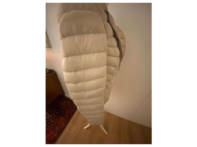 Autre Marque Chaqueta de plumas Madeleine beige con relleno de plumas - vista 6