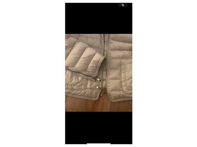 Autre Marque Chaqueta de plumas Madeleine beige con relleno de plumas - vista 9