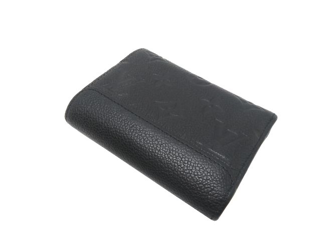Portafoglio Tri-fold Compatto Pont Neuf per Donne Louis Vuitton Nero - vista 4