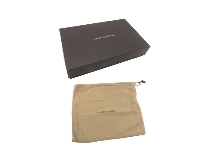 Cartera Larga Intrecciato Bottega Veneta Castaño - vista 8