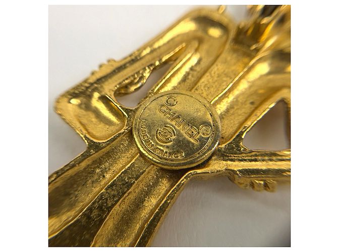 Spilla Chanel Coco Chanel Mademoiselle GP Oro D'oro - vista 4