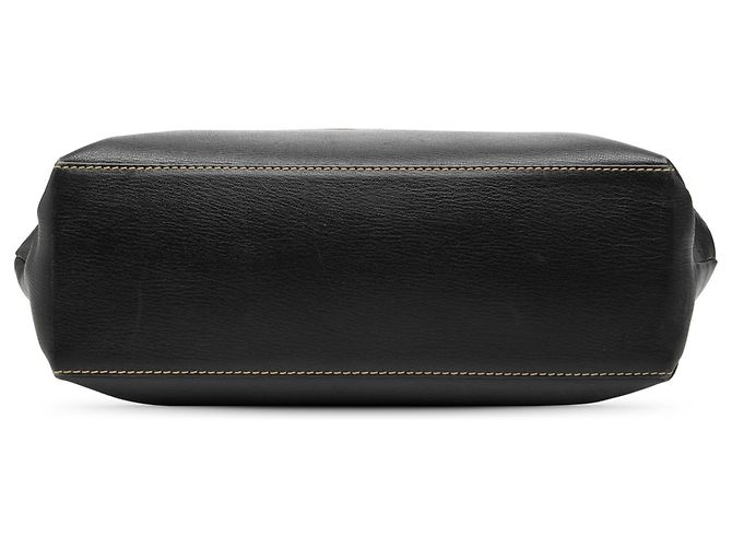 Borsa Velazquez Twist in pelle nera LOEWE Nero - vista 3