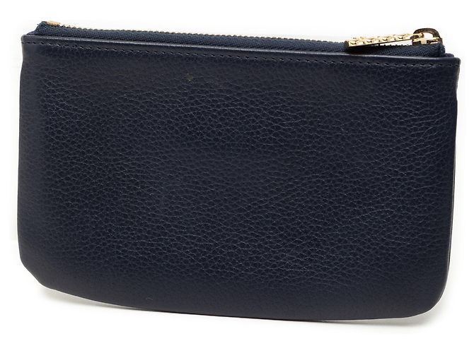 Executive Monedero ejecutivo de piel de ternera azul Chanel Azul marino - vista 2