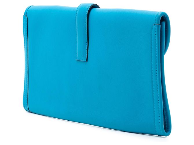 Hermès Jige Elan 29 in Blu Swift Turchese - vista 2