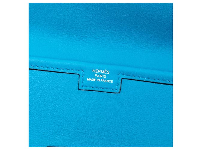 Hermès Jige Elan 29 in Blu Swift Turchese - vista 5