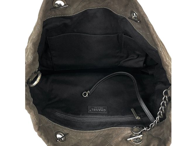 Sac à main Gabrielle de Chanel Marron - vue 9