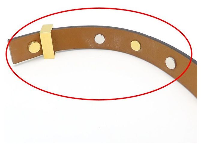 Hermès Pulsera Crew Mini Dog Cuadrada HERMES - vista 9
