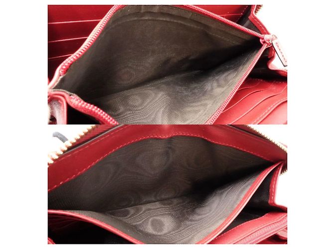 Custodia da viaggio Micro Guccissima di Gucci Rosso - vista 8