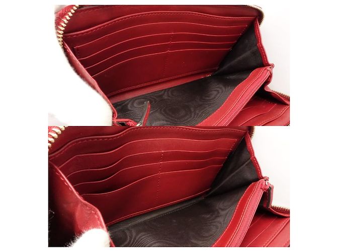 Custodia da viaggio Micro Guccissima di Gucci Rosso - vista 9